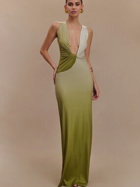 Meshki | Dresses | Meshki Jasmyn Hot Fix Maxi Dress | Poshmark